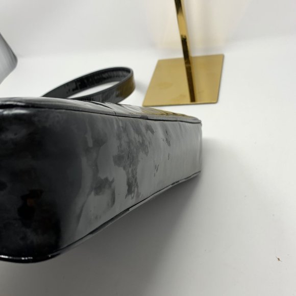 Authentic CHANEL Matelasse Black Patent Leather - Picture 7 of 12